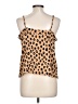 A New Day 100% Rayon Tan Sleeveless Top Size L - photo 2