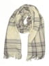 Bass Plaid Gray Pink Scarf One size - photo 1
