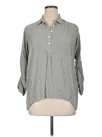 Premise Studio 3/4 Sleeve Button-Down Shirt (view 1)