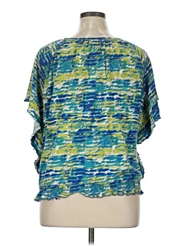 Kim Rogers Short Sleeve Blouse (view 2)