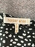 Harper Wren 100% Polyester Animal Print Black Long Sleeve Blouse Size M - photo 7