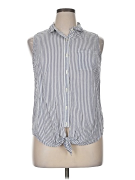 The Limited Sleeveless Button Down Shirt