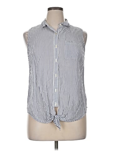 The Limited Sleeveless Button-Down Shirt (view 1)