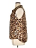ILE New York 100% Polyester Animal Print Brown Sleeveless Blouse Size XL - photo 5