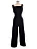 Donna Ricco Solid Black Jumpsuit Size 10 - photo 2