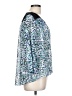 Guess 100% Polyester Blue 3/4 Sleeve Blouse Size L - photo 4