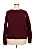 St. John's Bay Solid Burgundy Pullover Sweater Size XXL - photo 1