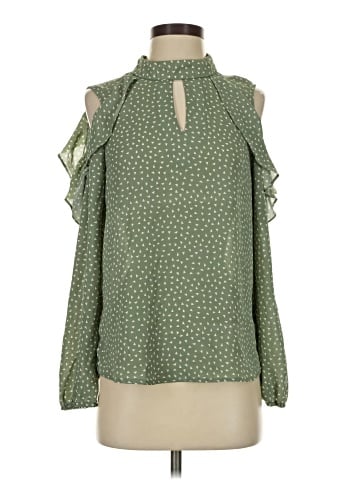 Sweet Rain Long Sleeve Blouse (view 1)