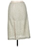 St. John Tweed Silver Formal Skirt Size 6 - photo 2