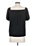 Madewell 100% Polyester Black Short Sleeve Blouse Size XS - photo 2