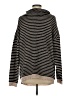 Unbranded 100% Polyester Stripes Black Turtleneck Sweater Size M - photo 2