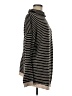 Unbranded 100% Polyester Stripes Black Turtleneck Sweater Size M - photo 4