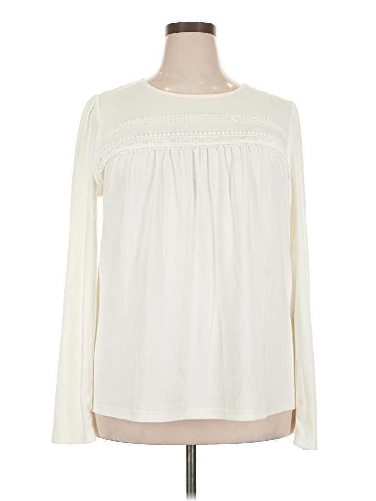 Ofeefan Long Sleeve Blouse In White