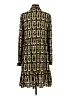Assorted Brands 100% Polyester Print Brown Black Casual Dress Size S - photo 2