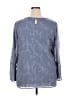 Krazy Kat 100% Polyester Stars Gray Long Sleeve Blouse Size XXL - photo 2