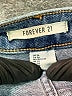 Forever 21 Stripes Blue Jeans Size 26 waist - photo 7