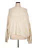 grey BANDIT 100% Acrylic Solid Ivory Pullover Sweater Size XL - photo 1