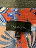 Talbots 100% Cotton Paisley Pink Casual Pants Size XL - photo 7