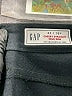Gap 100% Polyester Black Faux Leather Pants Size 16s - photo 7