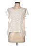 Ezra Ivory Short Sleeve Top Size L - photo 1