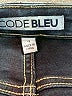 Code Bleu Solid Blue Jeans Size 4 - photo 7