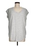 Athleta Silver Sleeveless T-Shirt Size M - photo 1