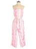 Elan Hearts Pink Jumpsuit Size S - photo 1