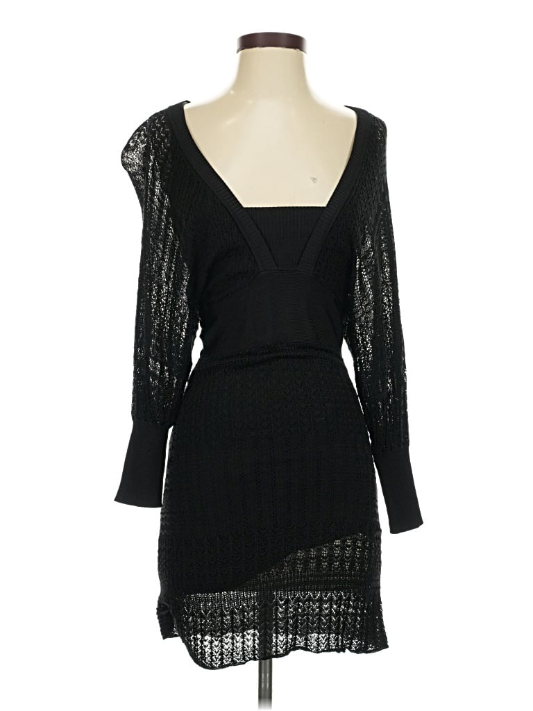 Pre-owned Guess Cocktail Dress In Black