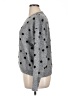 Unbranded 100% Acrylic Polka Dots Gray Pullover Sweater Size XL - photo 5