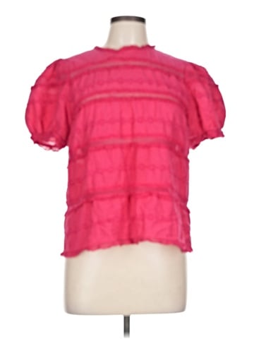 Ulla Johnson Short Sleeve Blouse (view 1)