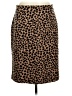 Ann Taylor Animal Print Brown Casual Skirt Size 6 - photo 1