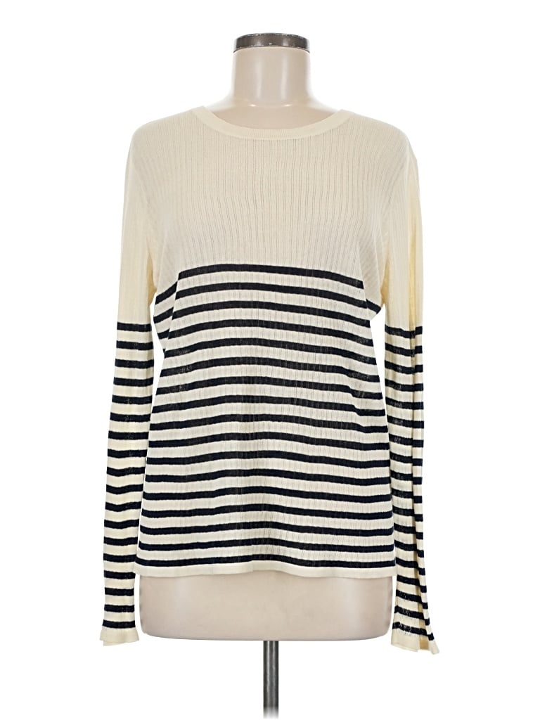 Pre-owned Demylee Long Sleeve Turtleneck In White