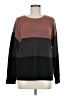 Nine Britton Color Block Brown Pullover Sweater Size M - photo 1