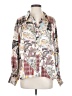 Fate 100% Polyester Paisley Ivory 3/4 Sleeve Blouse Size S - photo 1