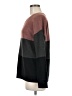 Nine Britton Color Block Brown Pullover Sweater Size M - photo 5