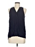 Merona 100% Rayon Blue Sleeveless Blouse Size M - photo 1