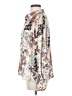 Fate 100% Polyester Paisley Ivory 3/4 Sleeve Blouse Size S - photo 5