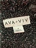 Ava & Viv Metallic Black Pullover Sweater Size 1X - photo 7