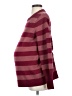 Hatch Stripes Burgundy Wool Sweater Size XS Maternity (0) - photo 5