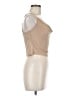 Shein Tan Sleeveless Top Size 6 - photo 4