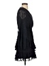 Aqua 100% Polyester Black Blue Cocktail Dress Size XS - photo 4