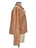Standard Cloth Plaid Orange Long Sleeve Button-Down Shirt Size S - photo 4
