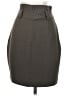 Express 100% Polyester Solid Gray Formal Skirt Size 2 - photo 2