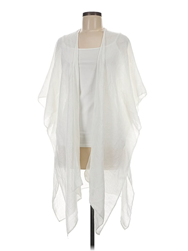 Pre-owned Universal Thread Poncho In White