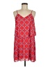 Newbury Kustom 100% Polyester Print Red Casual Dress Size M - photo 1