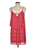 Newbury Kustom 100% Polyester Print Red Casual Dress Size M - photo 2
