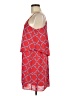 Newbury Kustom 100% Polyester Print Red Casual Dress Size M - photo 5