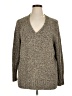 Hampshire Studio Tweed Tan Cardigan Size 1X - photo 1
