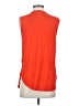 Tiny Red Sleeveless Blouse Size S - photo 2