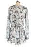 Astr 100% Polyester Tie-dye Blue Romper Size M - photo 2